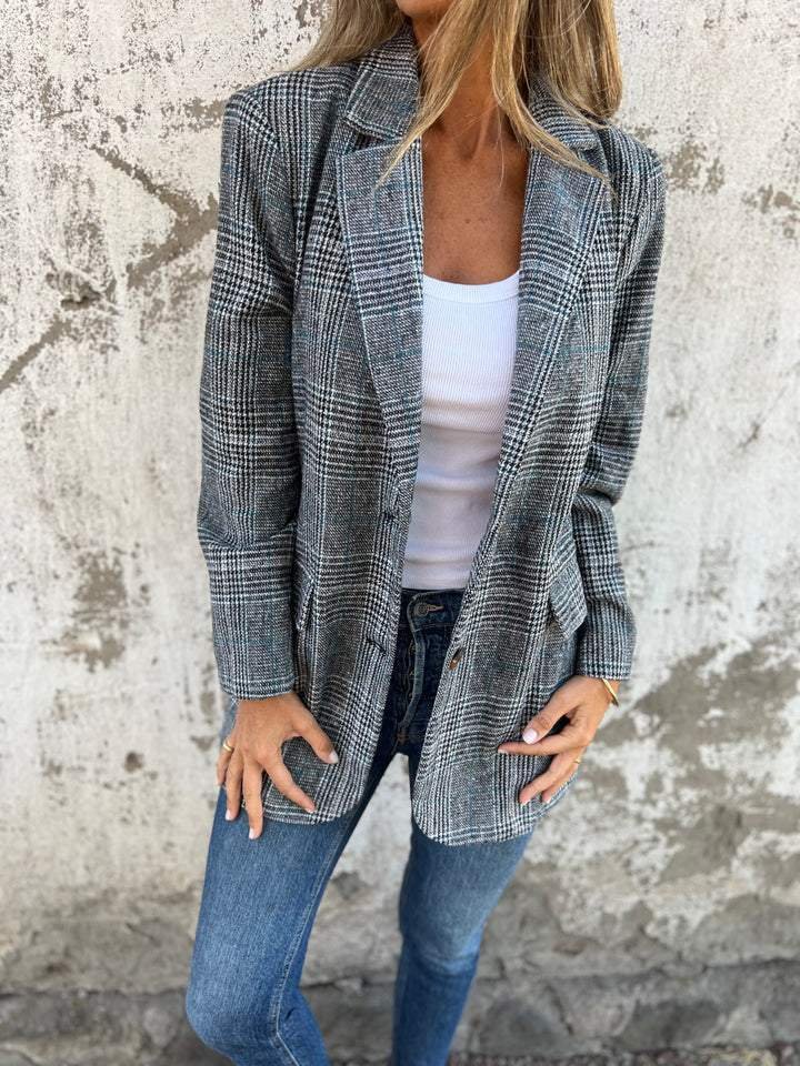 Milly™ Stylish checkered blazer (5)