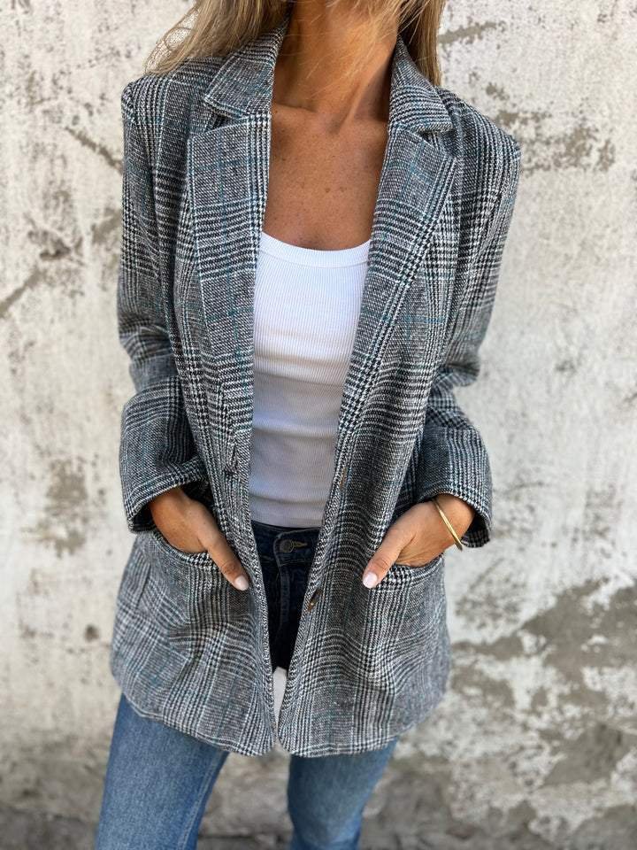 Milly™ Stylish checkered blazer (7)