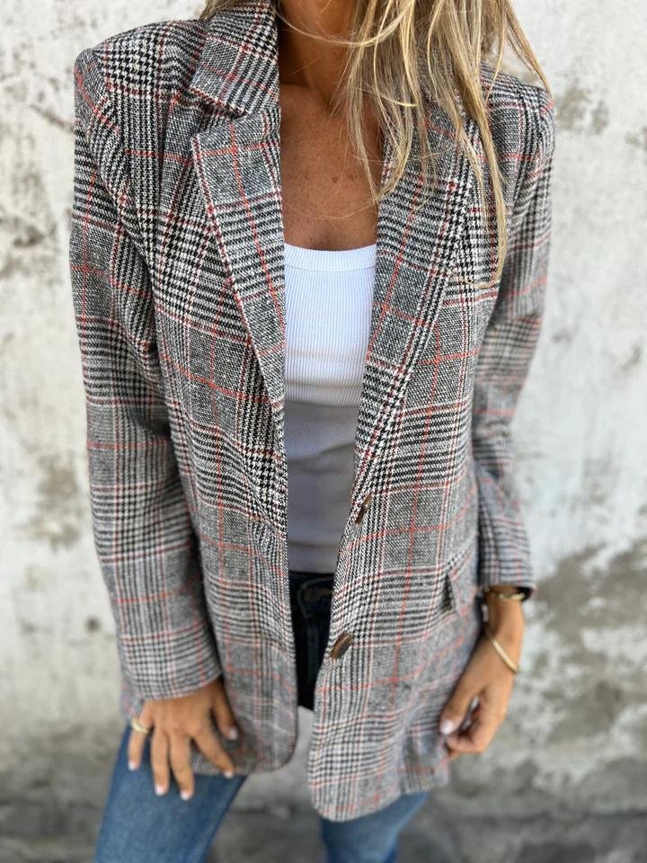 Milly™ Stylish checkered blazer (4)