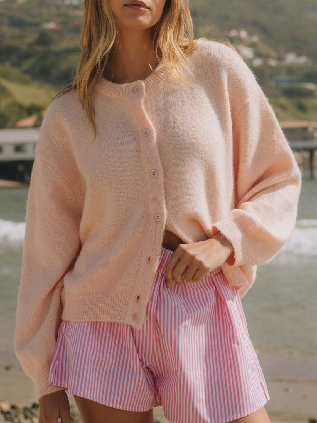 Button Down Long Sleeve Cardigan (1)