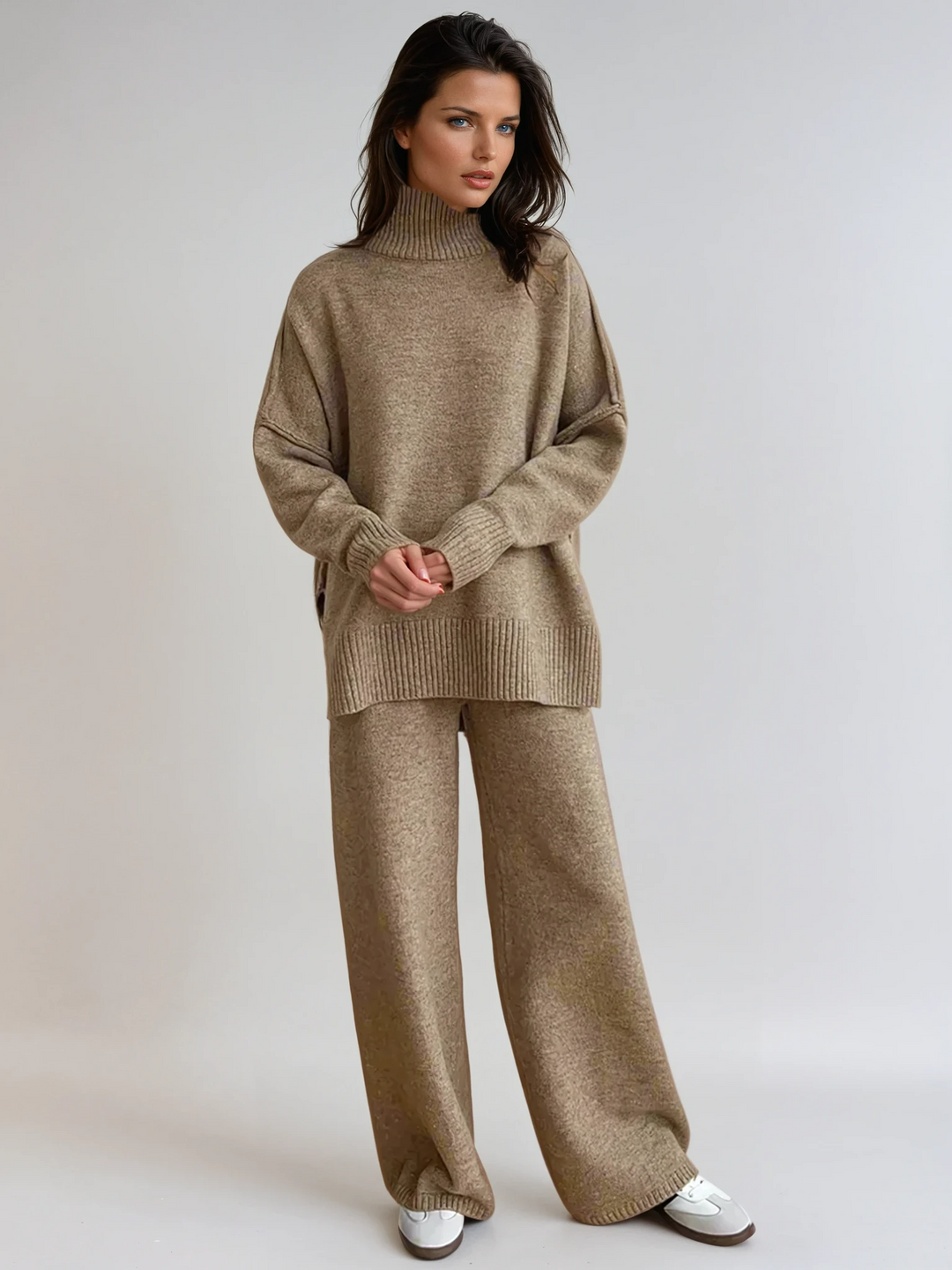 Amara Turtleneck Knit Lounge Set (1)
