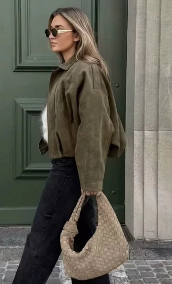 SMAIBULUN - Bomber Jacket - Khaki (1)
