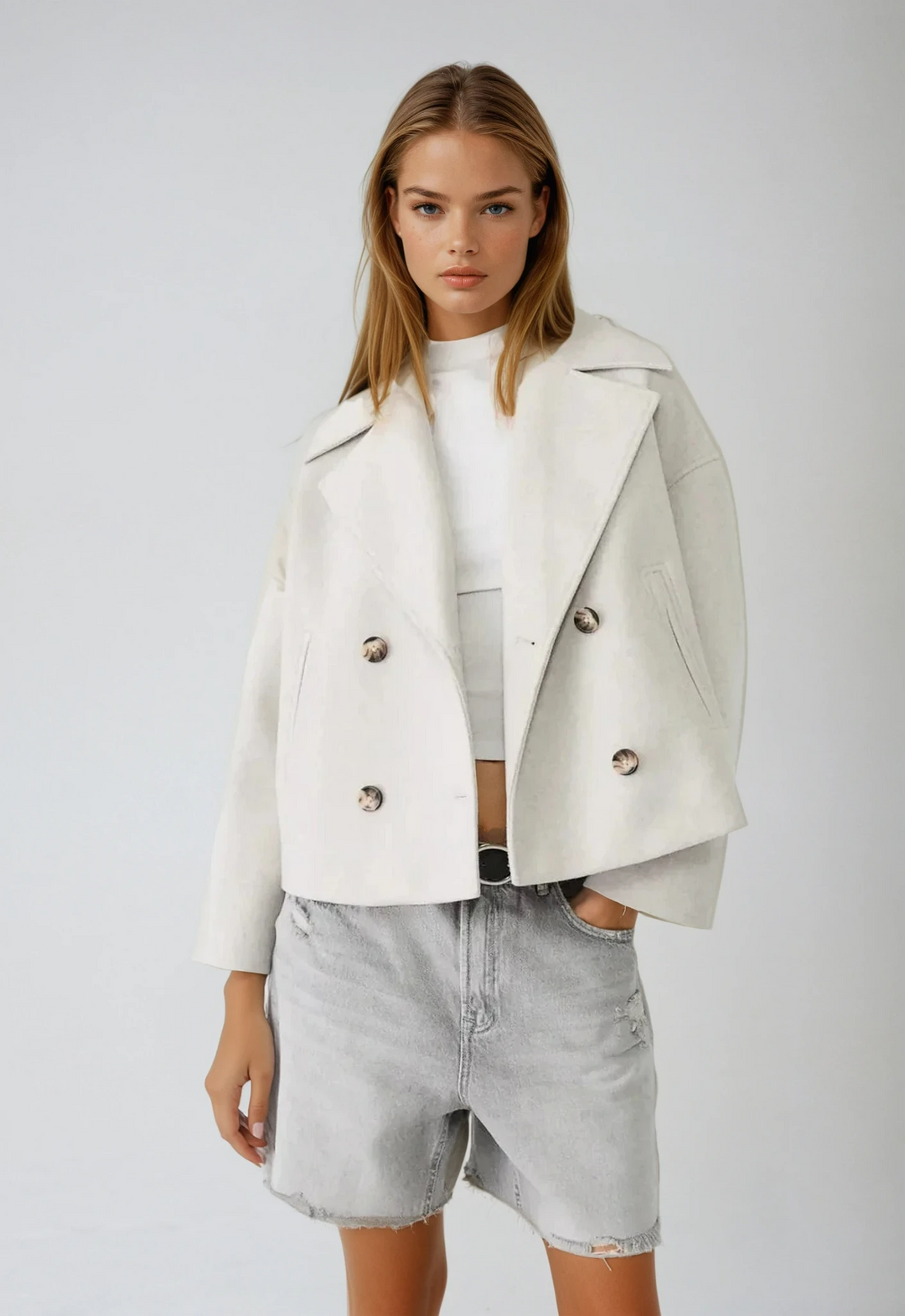 Women’s Short Coat Jacket (1)