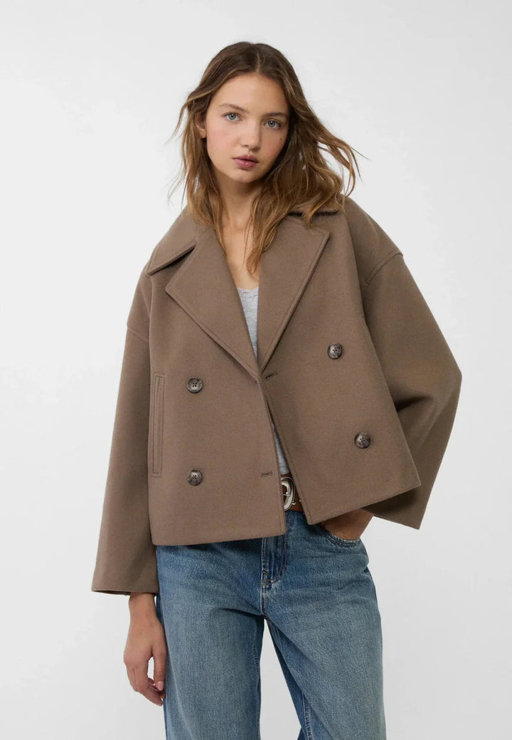 Women’s Short Coat Jacket (6)