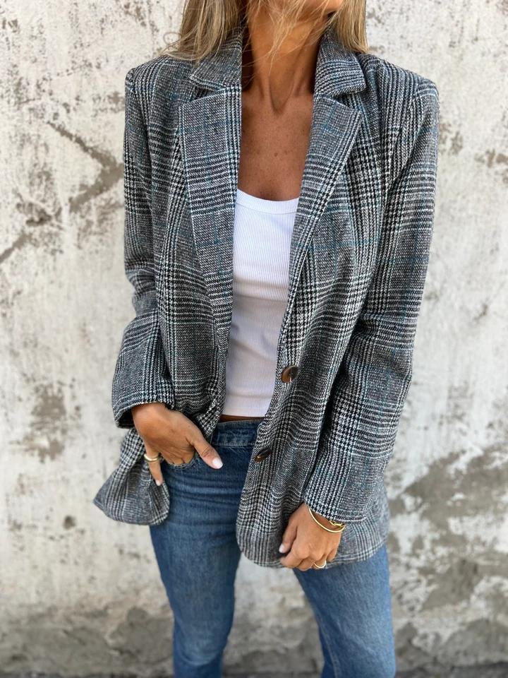 Milly™ Stylish checkered blazer (8)