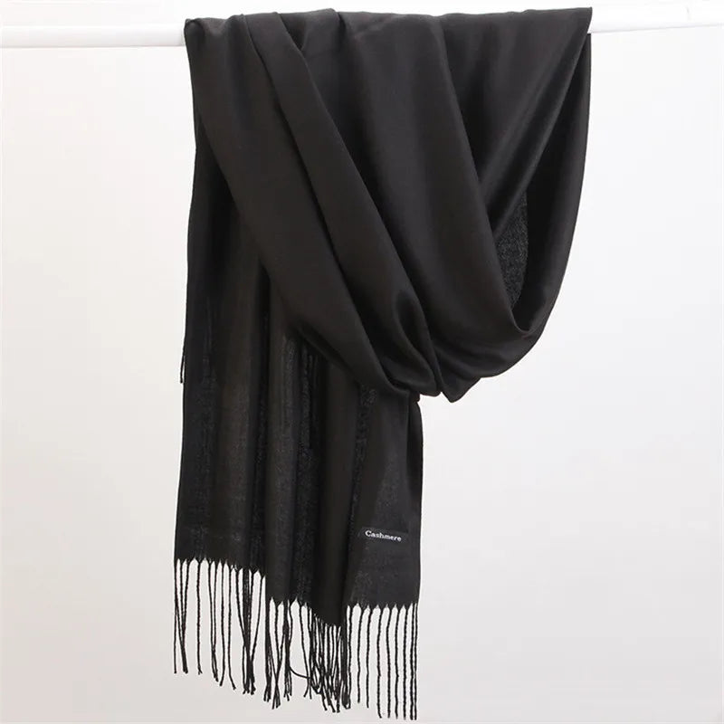 Women's Luxurious Cashmere Scarf - Soft & Stylish Warmth (1)